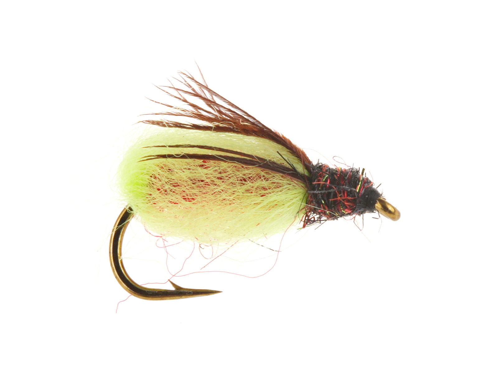 Product photo of the Green Sparkle Caddis Pupa, WIFREO style WY589