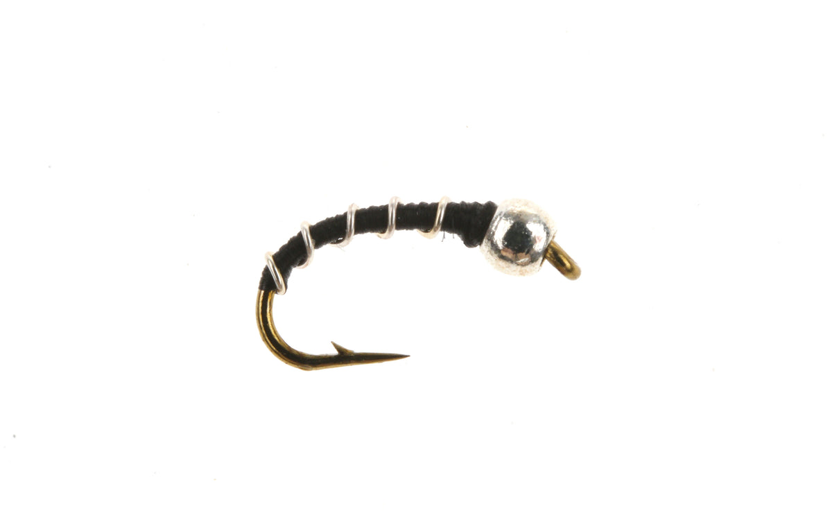 Product photo of the Zebra Midge – Brass Bead, WIFREO style WY728A
