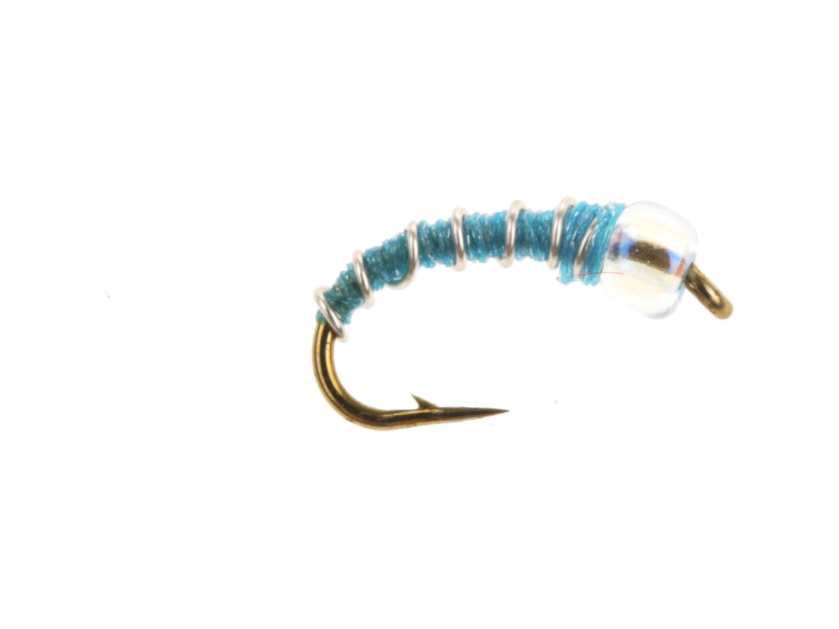 Product photo of the Blue Mercury Zebra Midge, WIFREO style WY728D