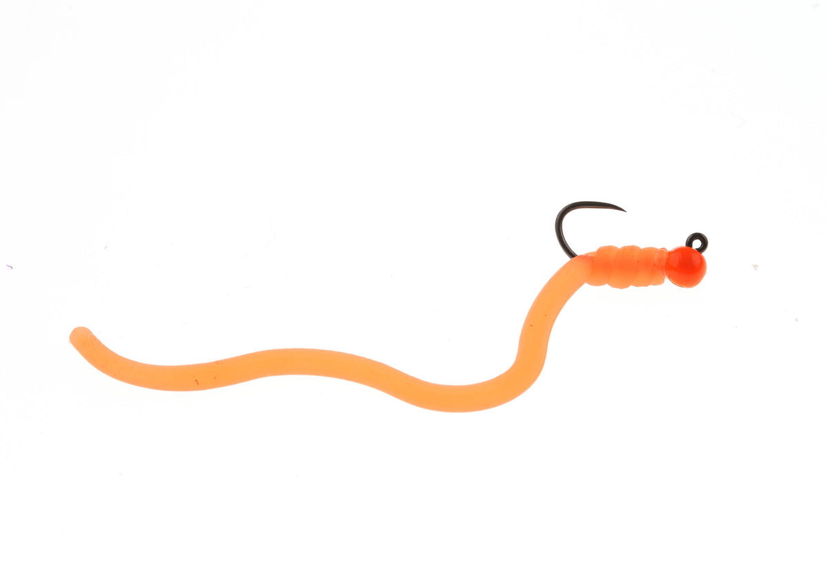 Squirmy Jig Tungsten Bead - Orange