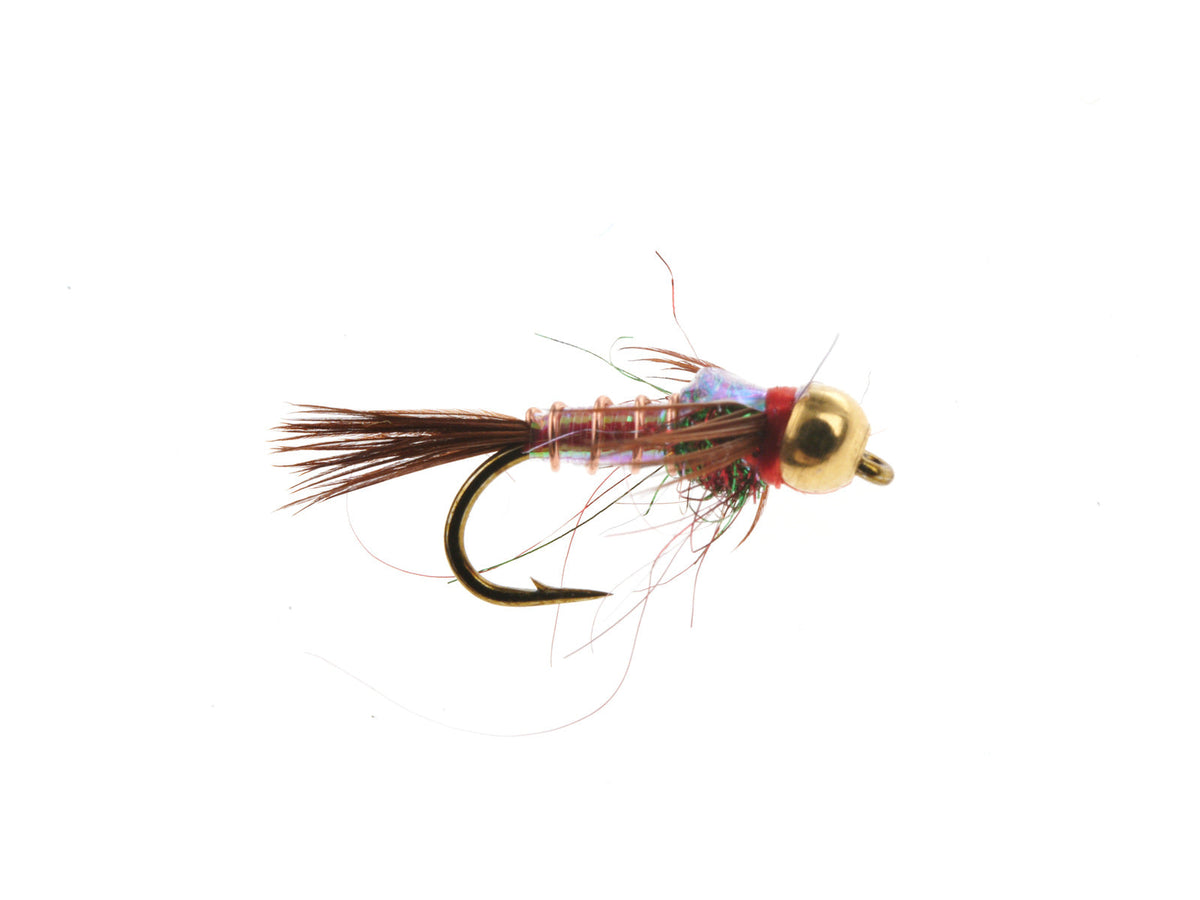 Product photo of the Pearl Lightning Bug – Brass Bead, WIFREO style XY044C