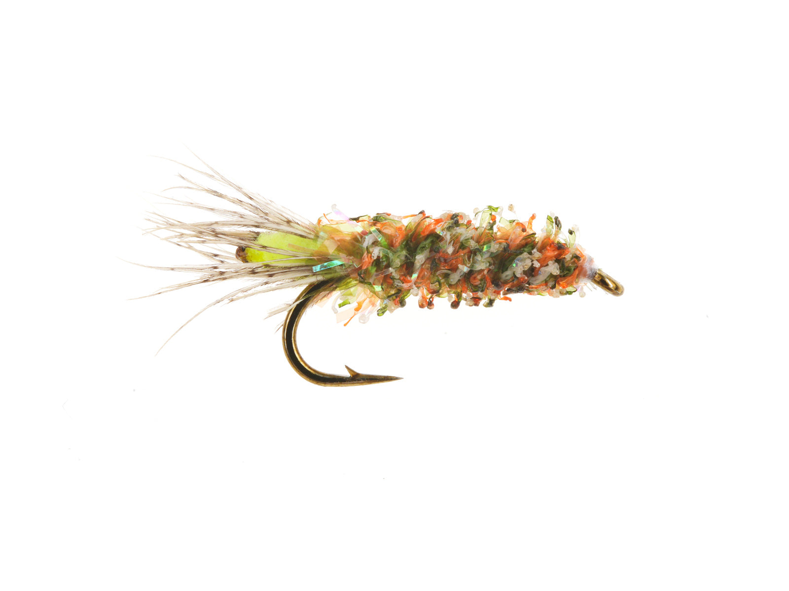 Product photo of the Yellow Peeping Caddis, WIFREO style XY049A