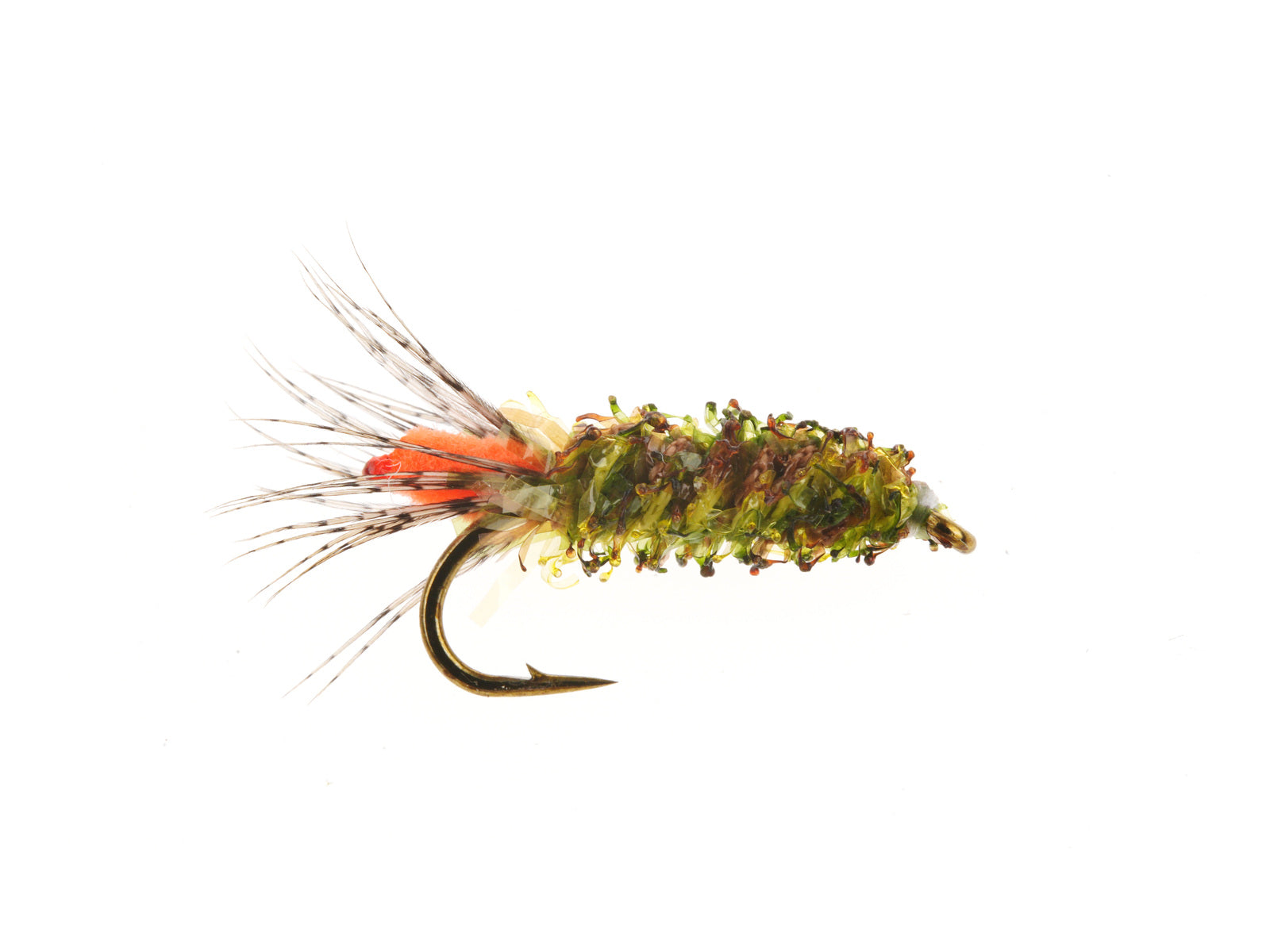 Product photo of the Orange Peeping Caddis, WIFREO style XY049C