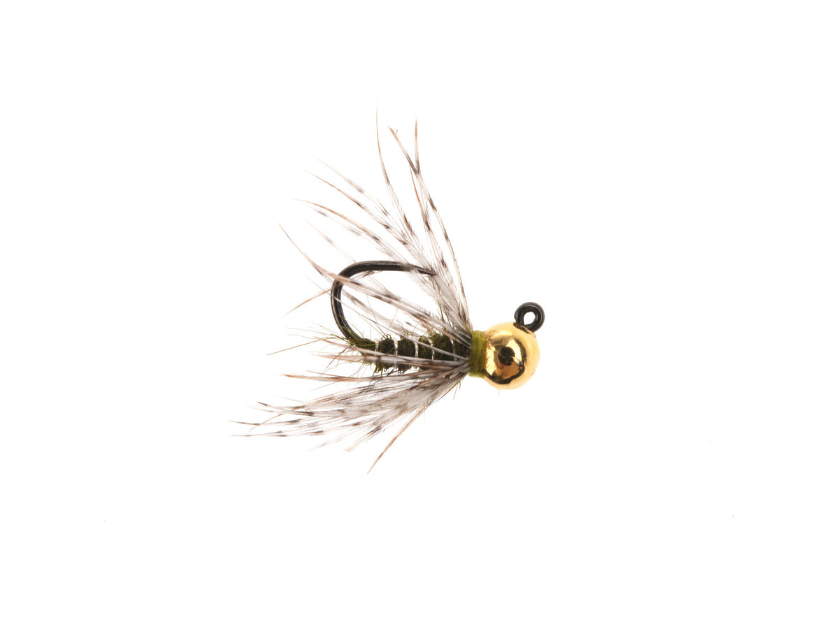 Product photo of the Black Jig Caddis – Tungsten Bead, WIFREO style XY050A