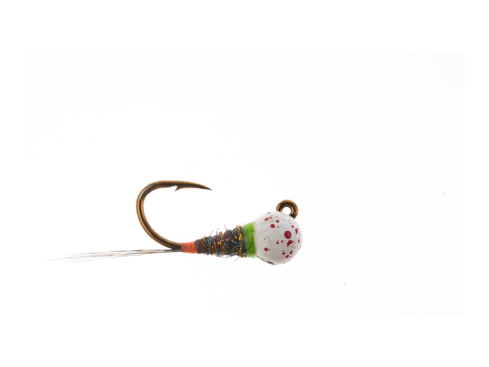 Product photo of the Orange Hotspot Jig – Tungsten Bead, WIFREO style XY082