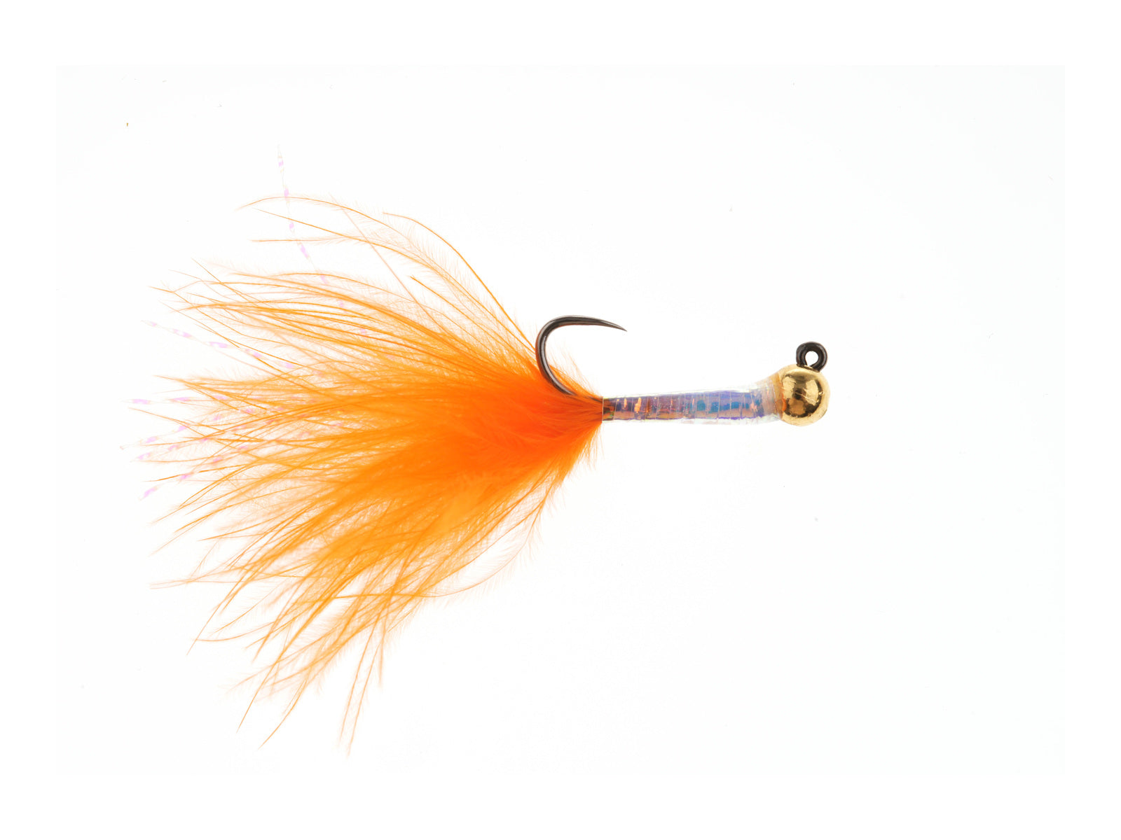 Product photo of the Orange Jig Stalking Bug Streamer – Tungsten Bead, WIFREO style XY111A