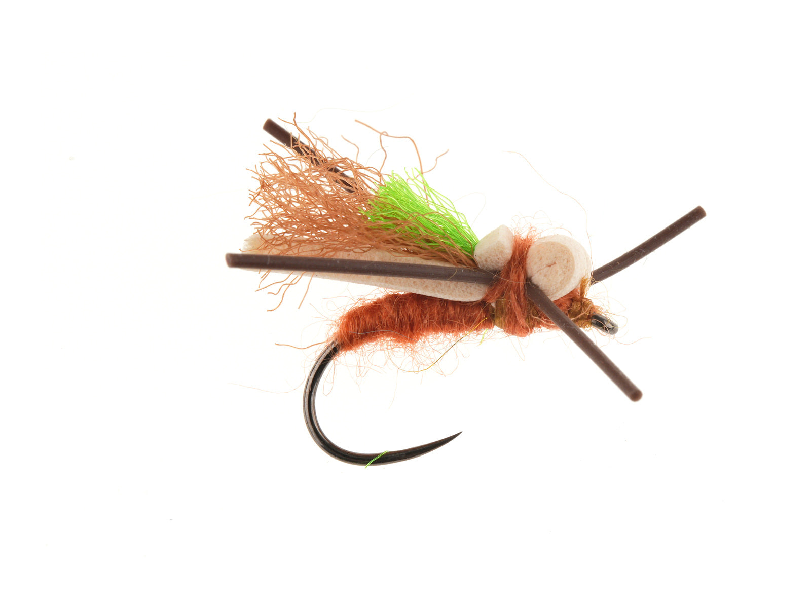 Product photo of the Brown Wing Foam Hopper, WIFREO style XY128