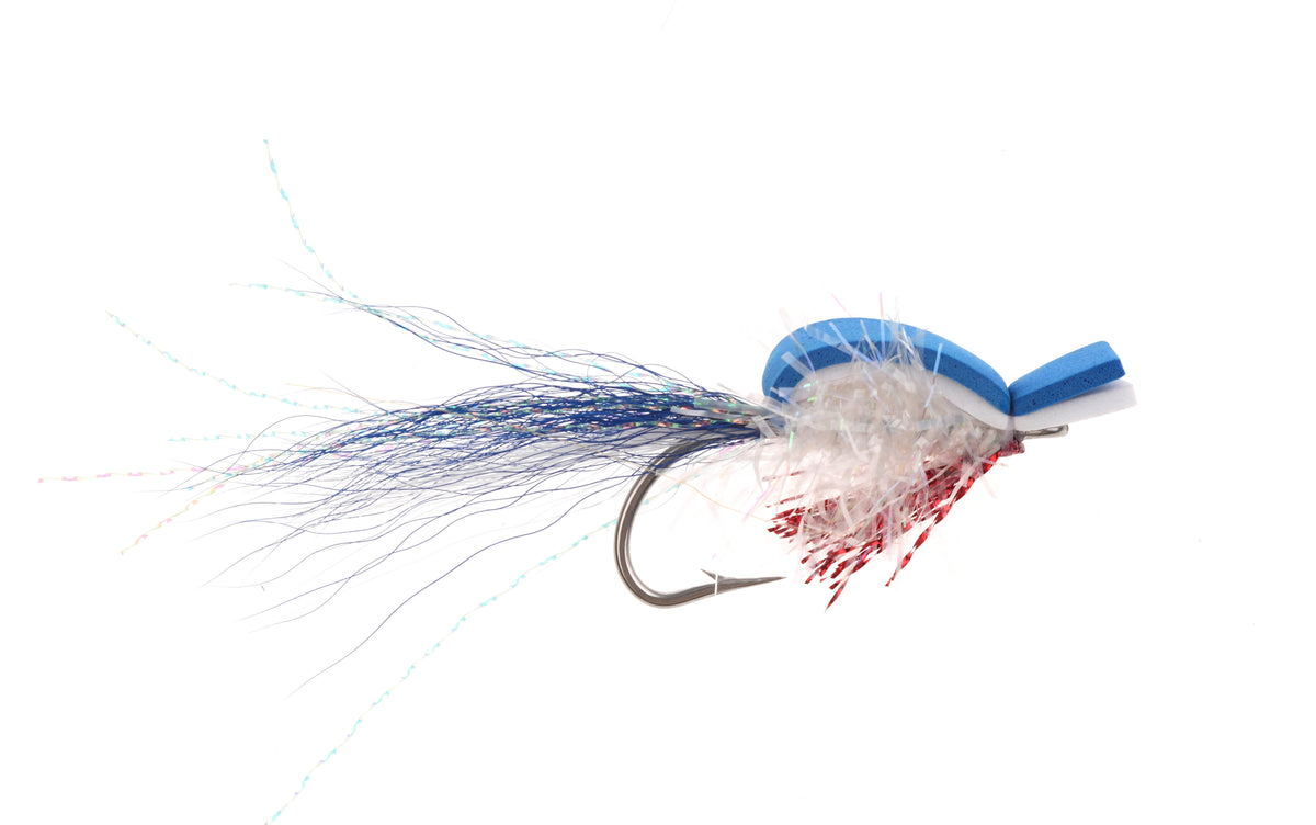 Studio product image of the Blue/White Gurgler, WIFREO style XY134B