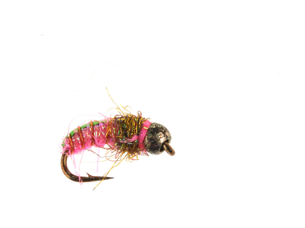 Product photo of the Limeade Nymph – Brass Bead, WIFREO style XY169A