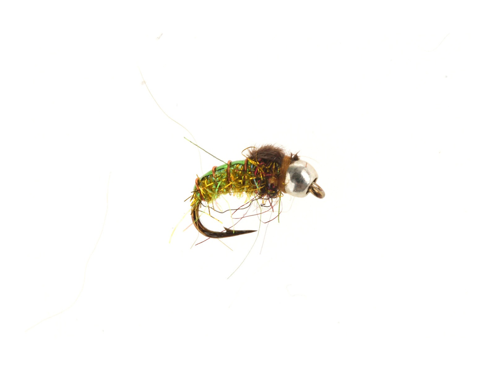 Product photo of the Limeade Nymph – Brass Bead, WIFREO style XY169B
