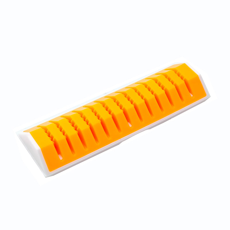 Fly Fishing 13 Slots Material & Fly Prep Station Streamers Material Organizer Semi-finished Lure Display Holder Silicone Tool