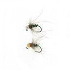 Tungsten Beadhead Cdc Jig Nymph Fly Wet Euro Nymph Barbless Jig Hook