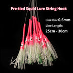 Pre-tied Long Mouth Squid Skirts Rigs