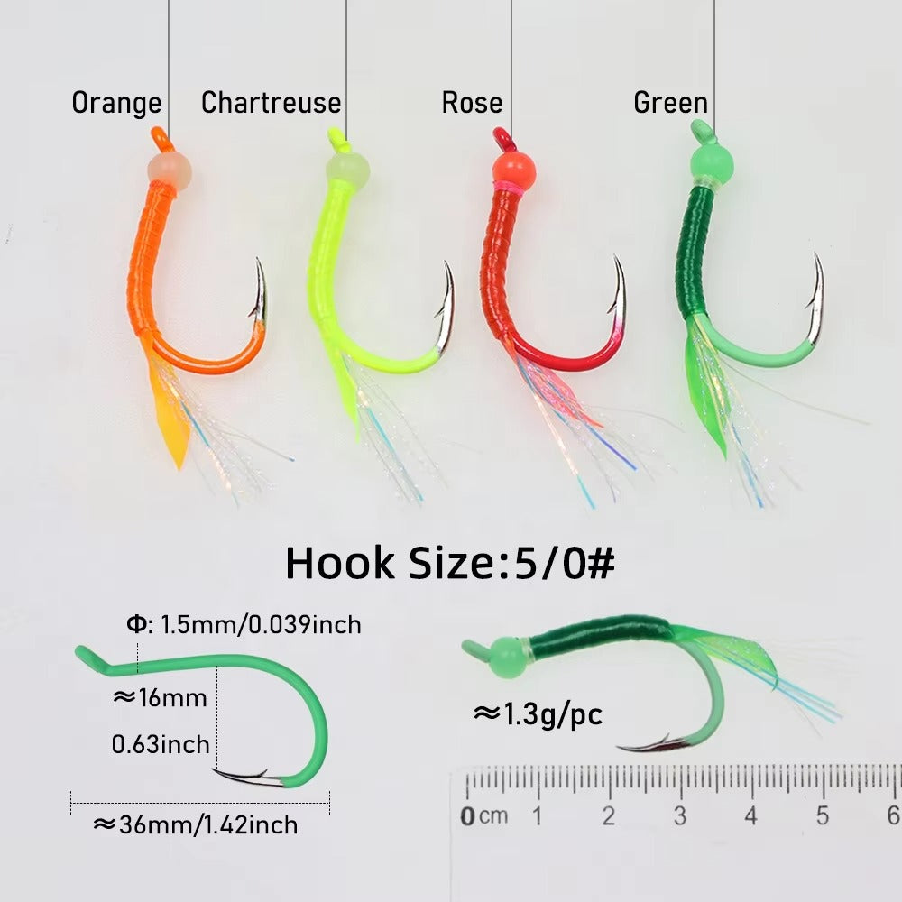 Coolorful Octopus Hooks Sabiki Rigging Lure Hook