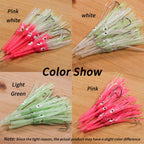 Pre-tied Long Mouth Squid Skirts Rigs