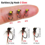 Tungsten Bead Head Jig Nymph Fly Artificial Insect Baits fast Sinking Wet Euro Nymph
