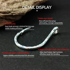 Saltwater Boat Fishing Tube Eye Jigging Hook