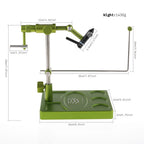 WIFREO W10102 aluminum fly tying vise dimensions and weight